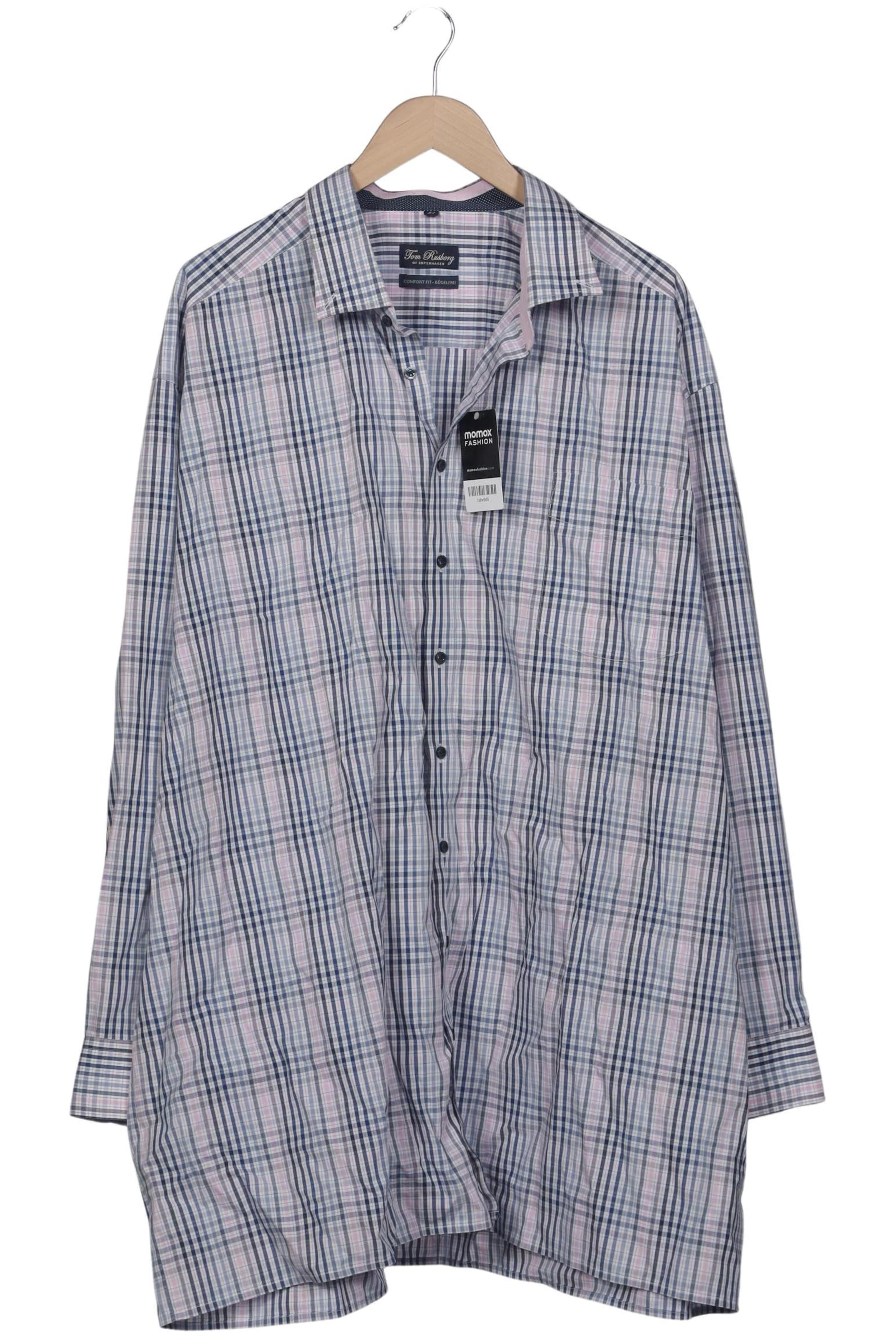 Tom Rusborg Button Up Shirt in 5XL in Mixed colors: front