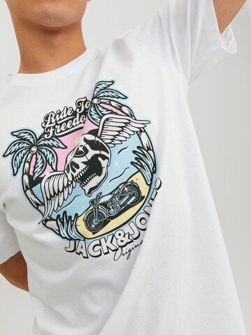JACK & JONES Shirt 'Beachbone' in White