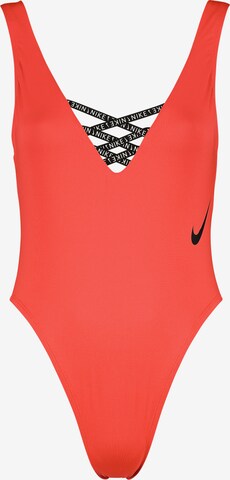 Nike Swim Swimsuit 'SNEAKERKINI' in Orange: front