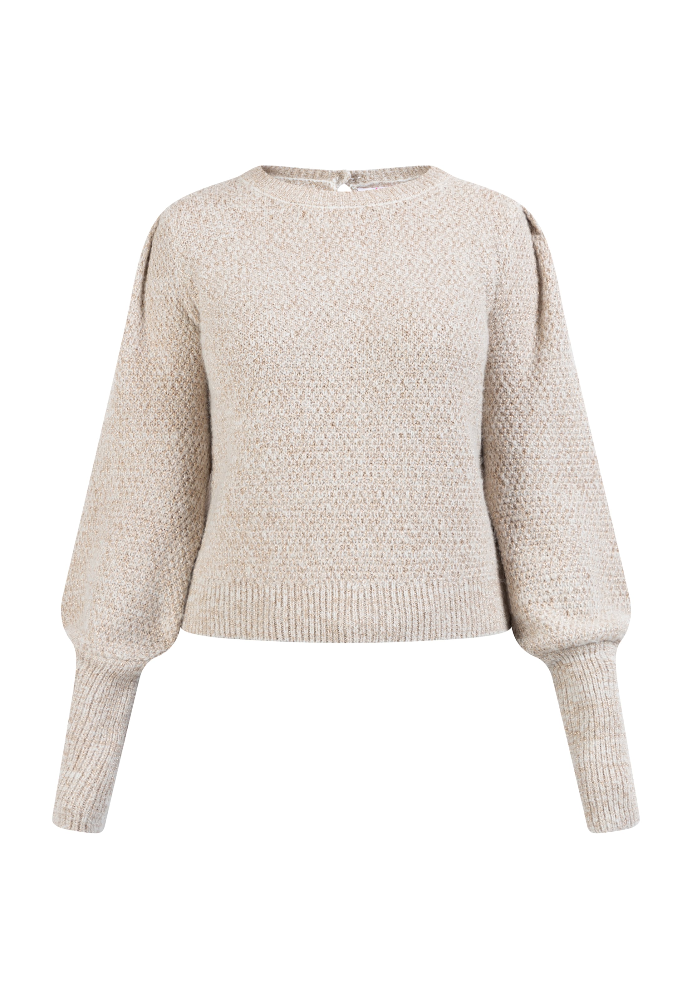 MYMO - Pullover 'Nolie' em bege: frente