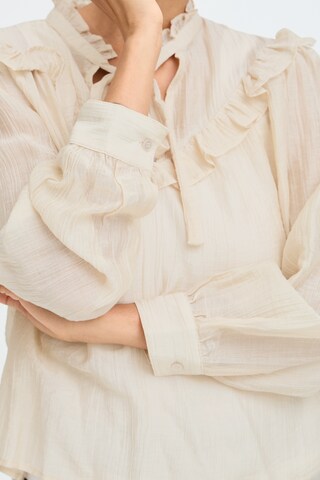 b.young - Blusa en beige