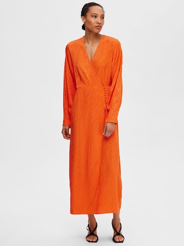 SELECTED FEMME Kjole i orange