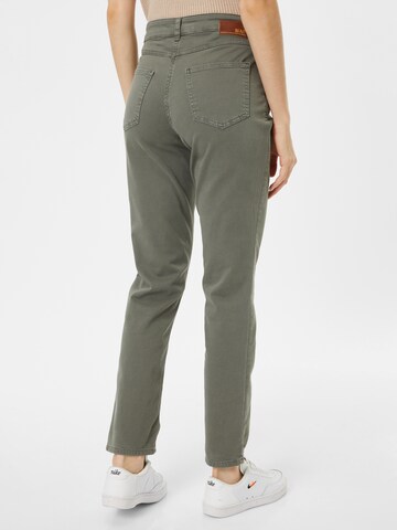 Slimfit Pantaloni 'Melanie' di MAC in verde