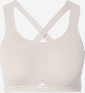 ADIDAS SPORTSWEAR Urheilurintaliivit 'Tlrd Impact High-Support' värissä lila: etupuoli