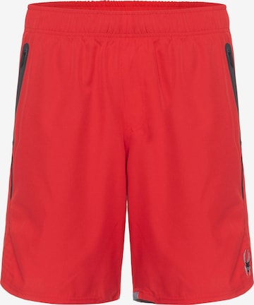 Regular Pantalon de sport Spyder en rouge : devant