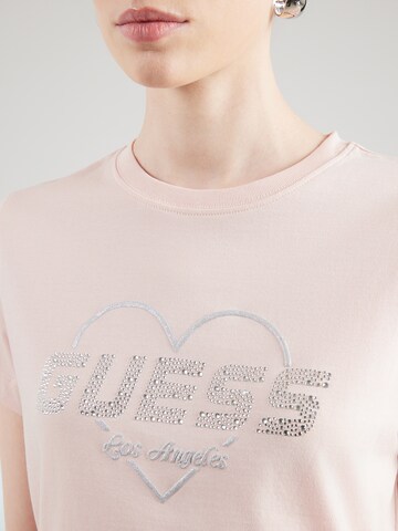 T-shirt 'NARCISO' GUESS en rose