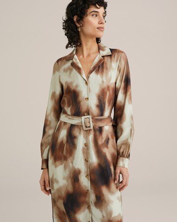 WE Fashion Shirt dress in Brown