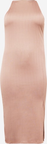 River Island Plus Dress in Beige: front