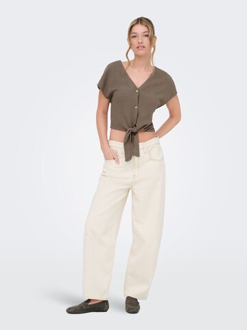 ONLY Blouse 'ONLSIESTA' in Brown