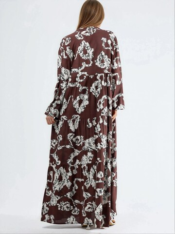 Hiccup Dress in Brown