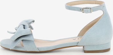 EVITA Sandale 'SALVINA' in Grau: Vorderseite
