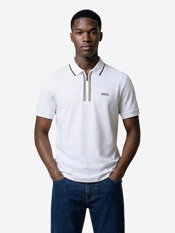 T-Shirt fonctionnel 'Philix GOC' BOSS en blanc : devant