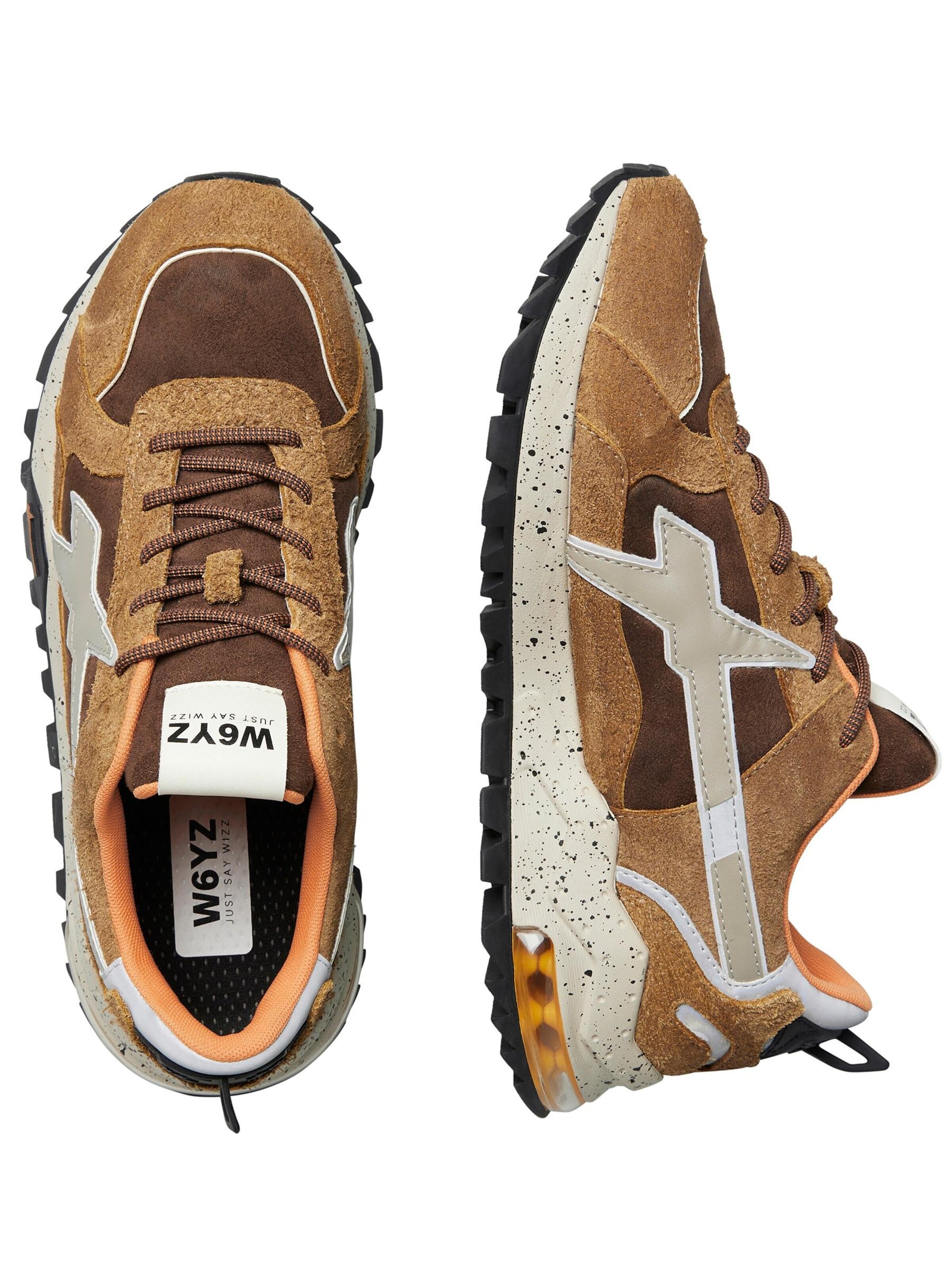 W6YZ Sneakers laag 'BREEZE 3-M.' in Bruin