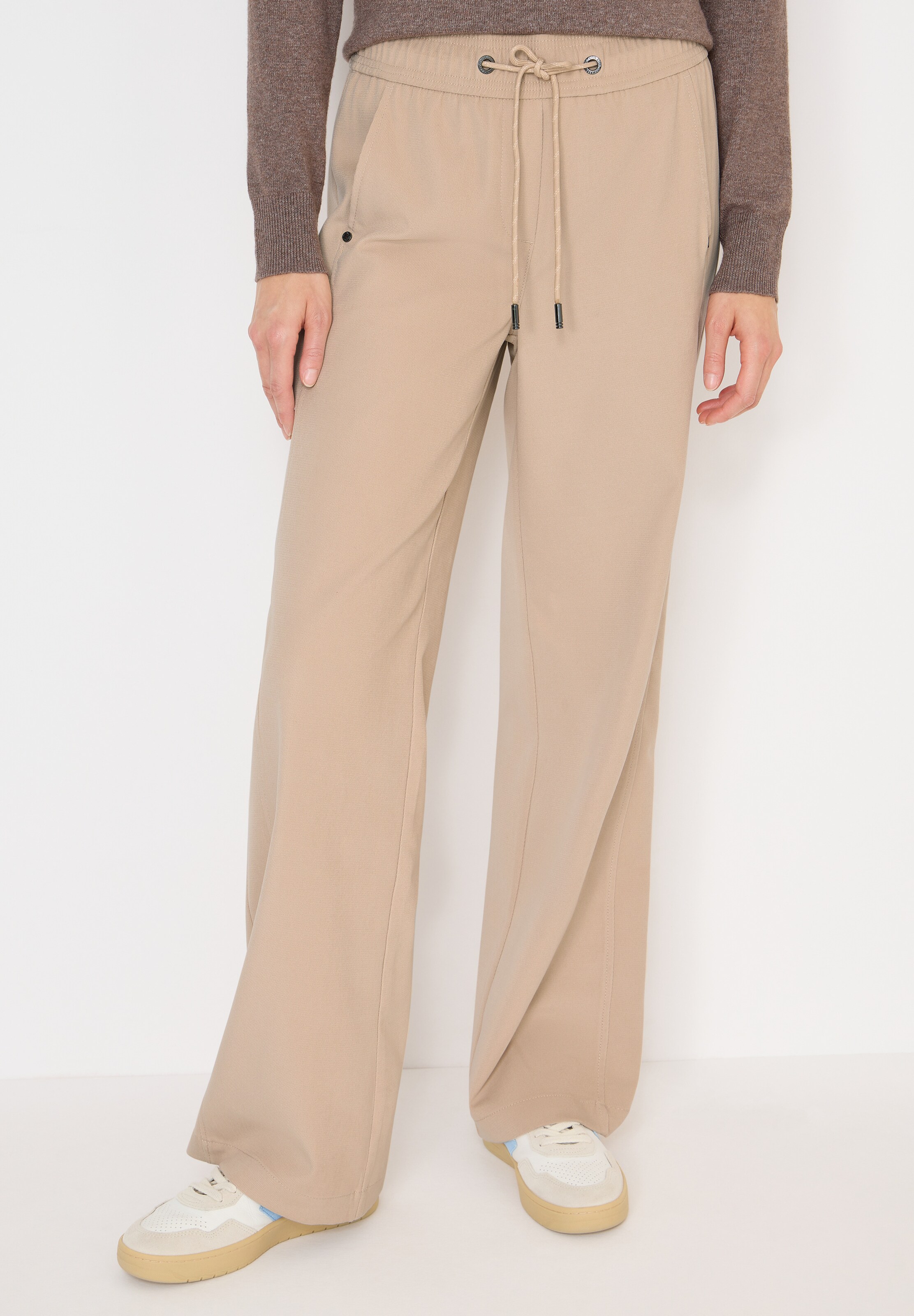 CECIL Loose fit Pants in Beige