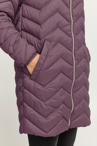 Fransa Winter Coat in Purple