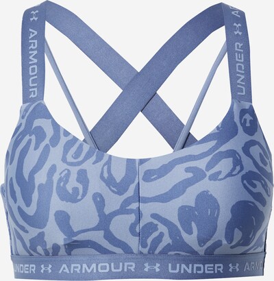 Sutien sport 'UA Crossback Low Print' UNDER ARMOUR pe albastru fumuriu / opal, Vizualizare produs