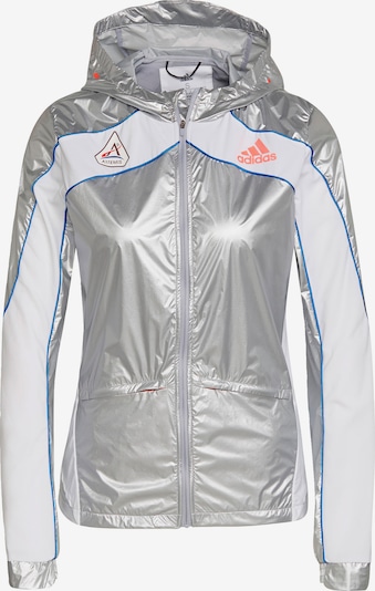 ADIDAS PERFORMANCE Sports jacket 'Marathon Space Race' in blue / silver / white, Item view