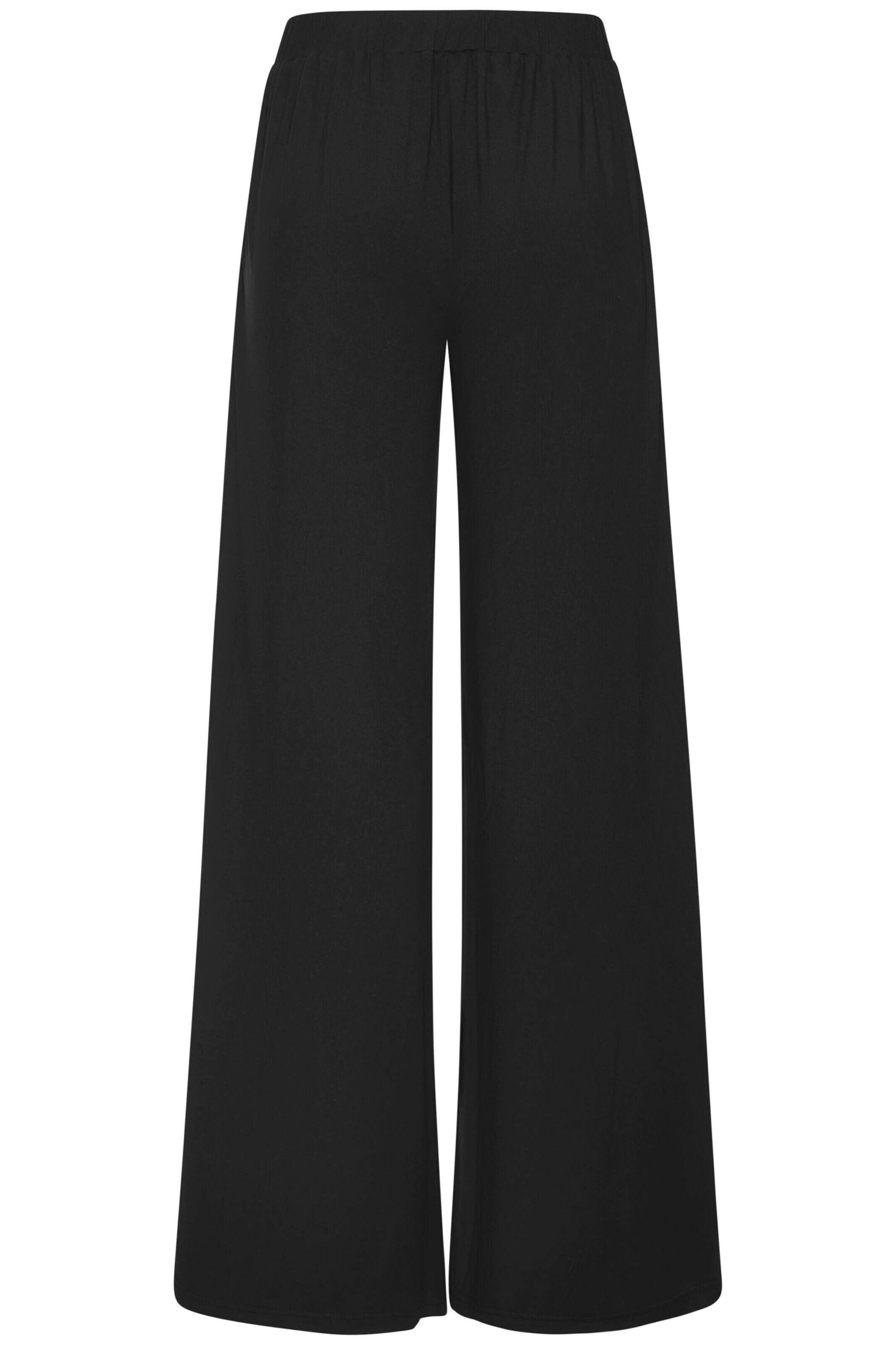 LASCANA Wide leg Pants in Black