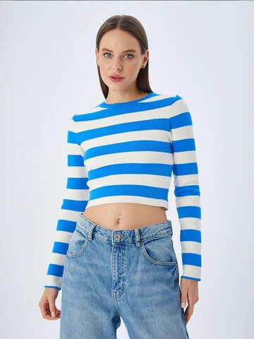 Pull-over 'Pullover' MixRay en bleu : devant