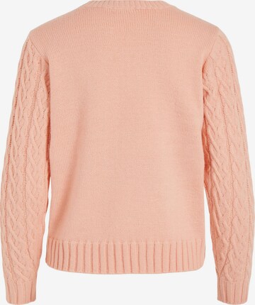 VILA Sweater 'Tridda' in Pink