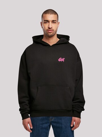 Sweat-shirt 'SLAY ' F4NT4STIC en noir : devant