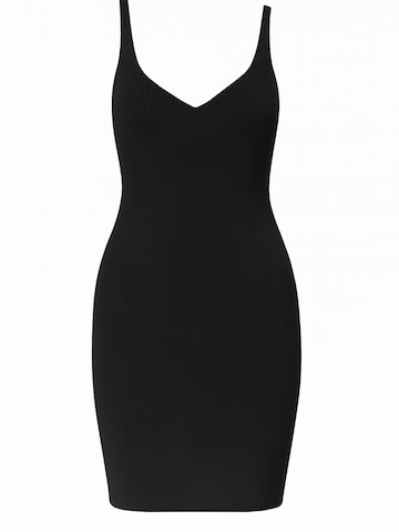 Nudyess Sommerkleid 'Lancerta Mini' in Schwarz: Vorderseite