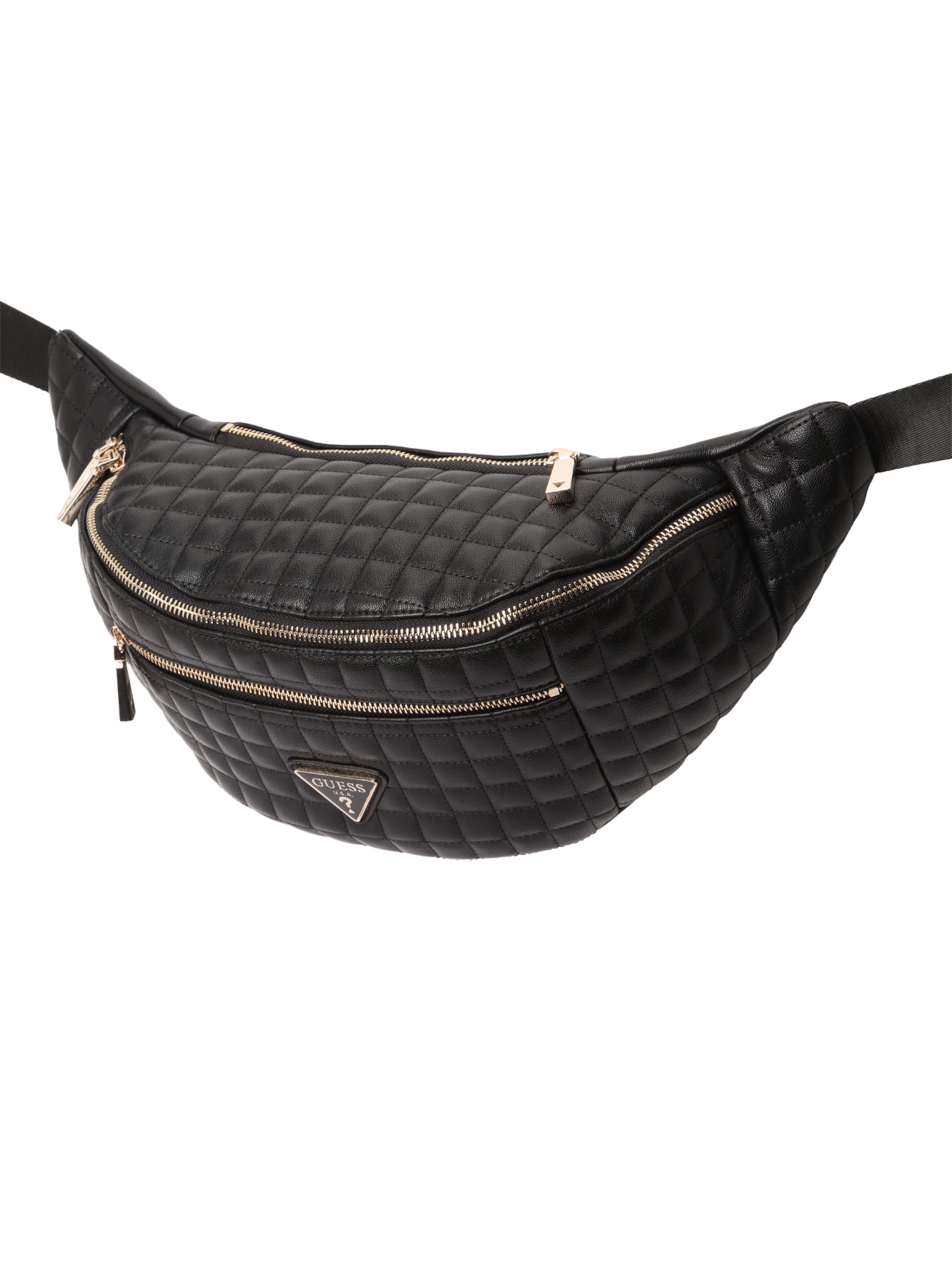 GUESS Övtáska 'Nadira' - fekete: elől