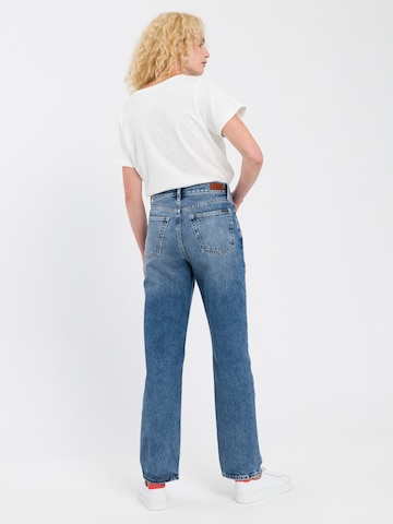 Cross Jeans Wide Leg Jeans 'Diana' in Blau