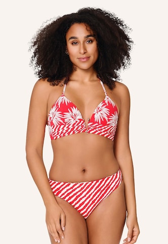 Bas de bikini LingaDore en rouge : devant