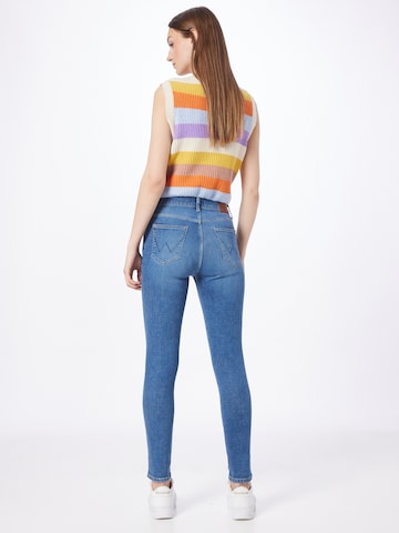 Skinny Jeans de la WRANGLER pe albastru