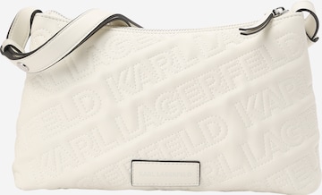 Karl Lagerfeld Skuldertaske 'Essential' i beige: forside