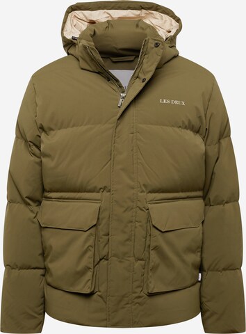 Les Deux Winter jacket 'Maddox' in Green: front