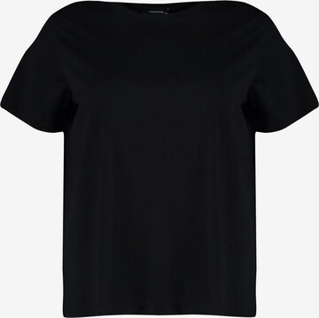 Trendyol Curve T-Shirt in Schwarz: predná strana