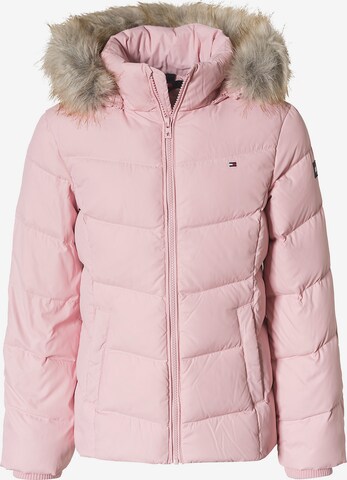 Veste d’hiver TOMMY HILFIGER en rose : devant