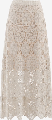 usha FESTIVAL Skirt in Beige: front