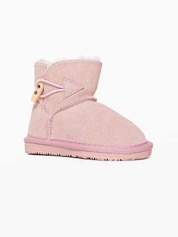 Bottes de neige 'Hubbard' Gooce en rose