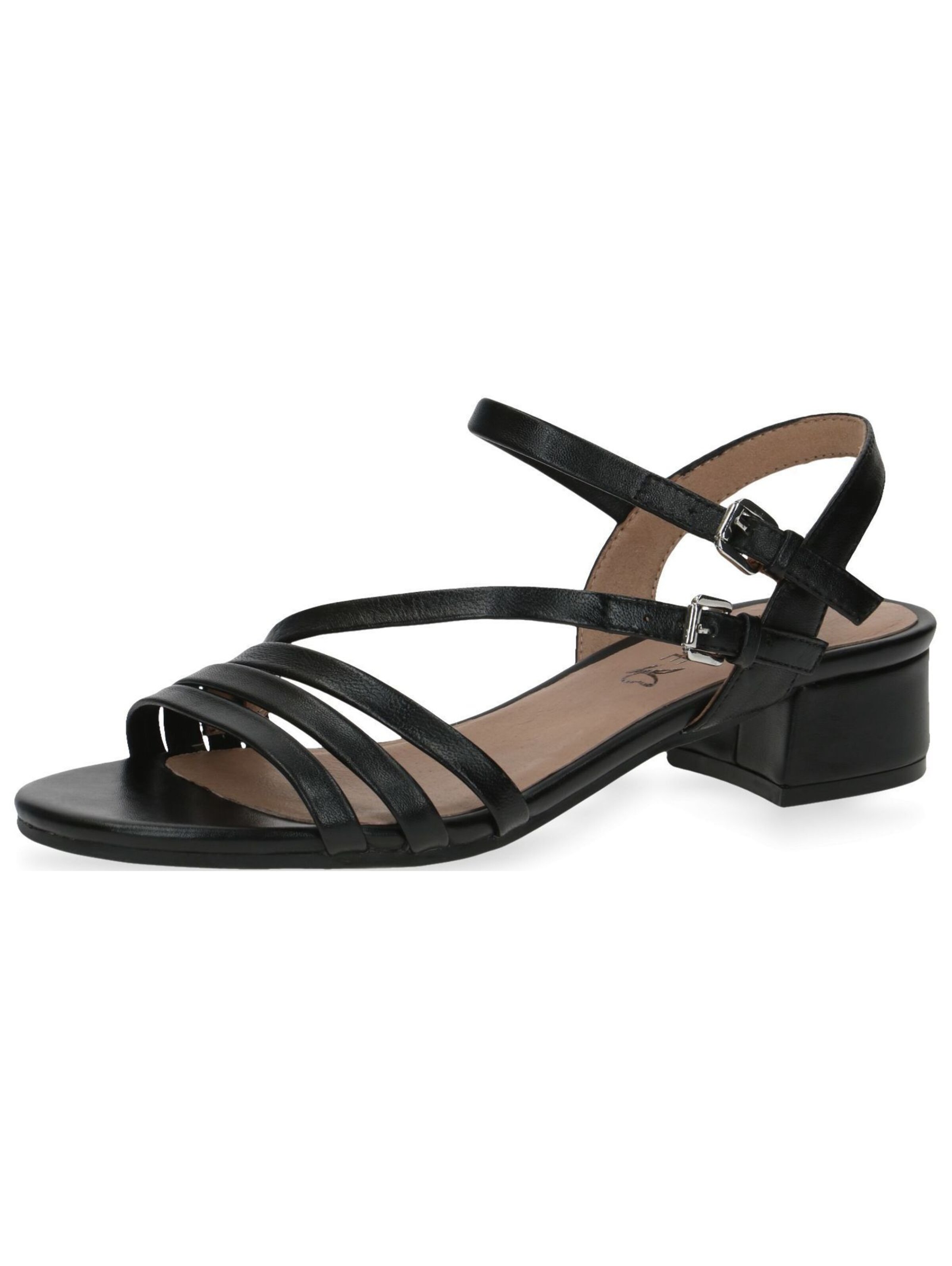 CAPRICE Sandale in Schwarz: Vorderseite