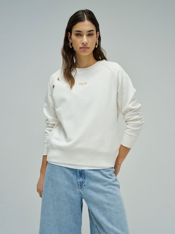 Salsa Jeans Sweater in Beige: front