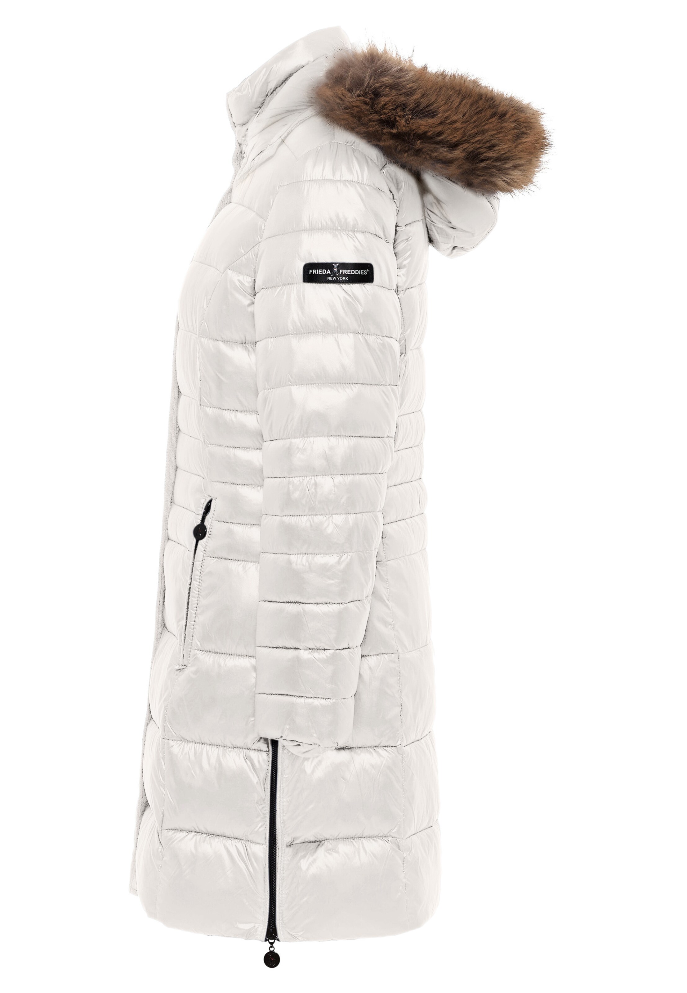 Frieda & Freddies NY Winter Coat 'Dalia 2' in Beige