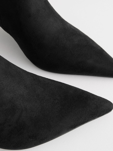 Next Лодочки с открытой пяткой 'Forever Comfort®' в Черный