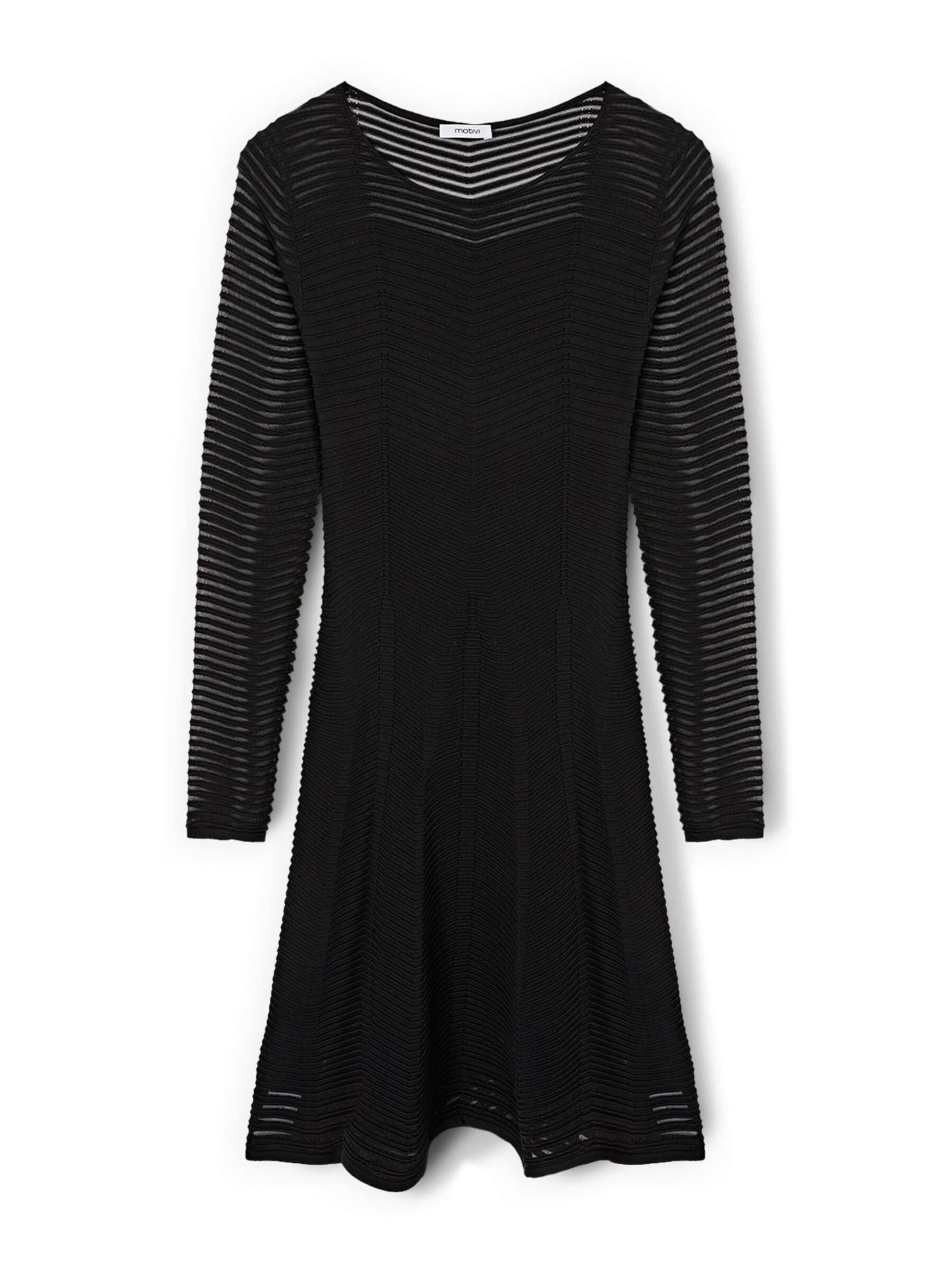 MOTIVI - Vestido en negro: frente