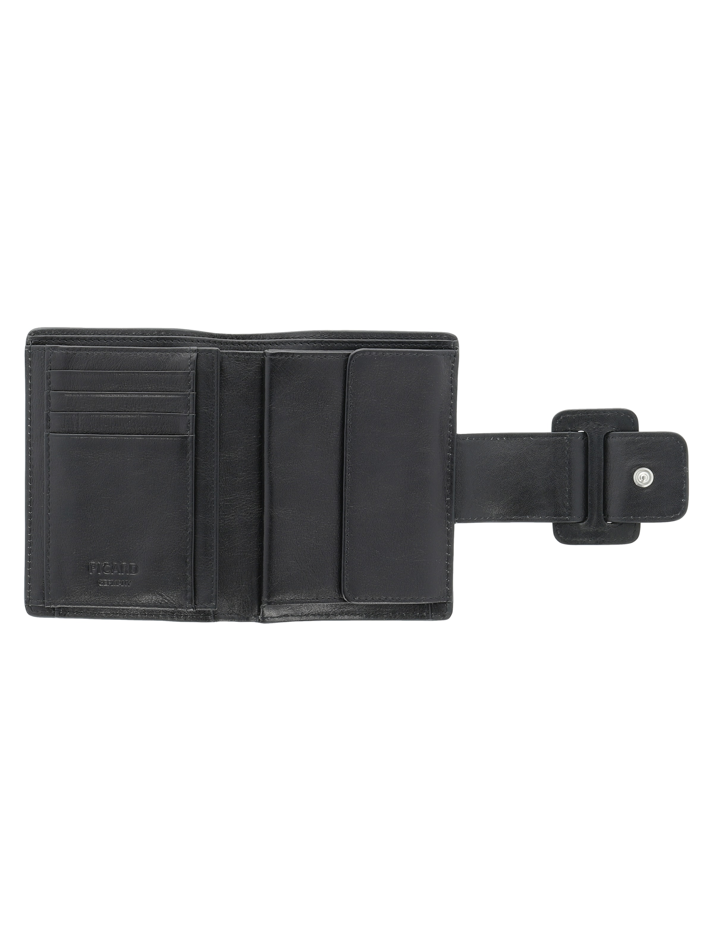 Picard Portemonnaie 'Paola 1' in Schwarz