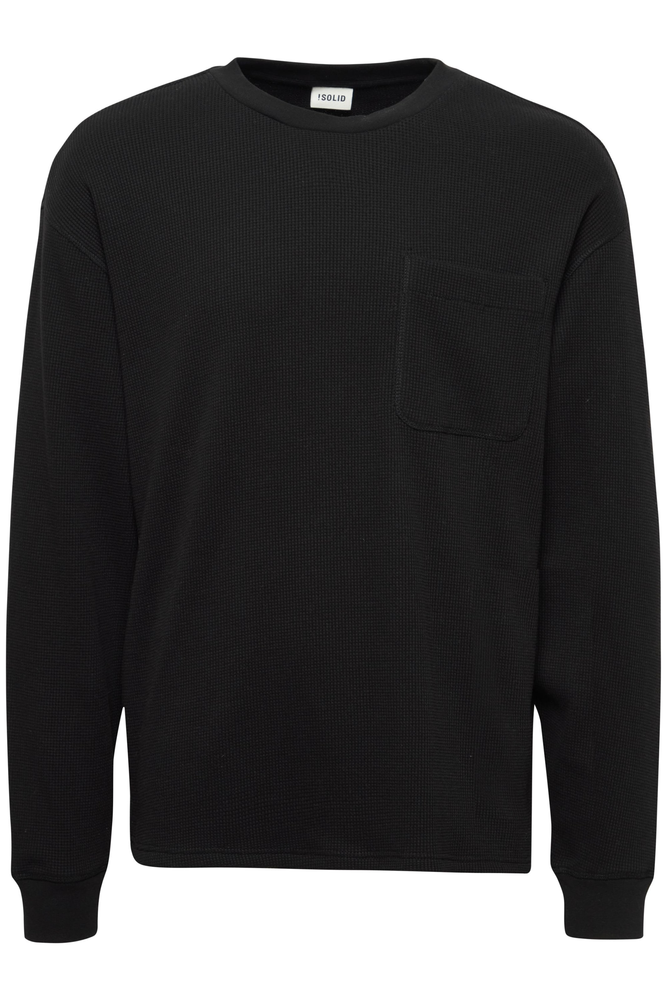!Solid Sweatshirt 'Halwest' in Schwarz: Vorderseite