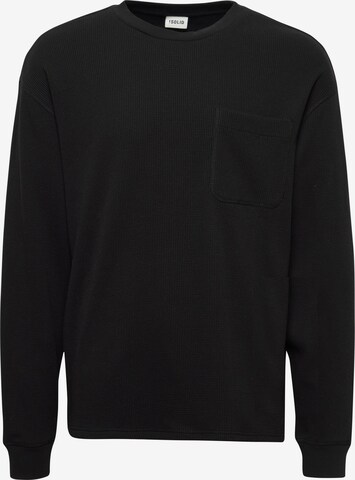 !Solid Sweatshirt 'Halwest' in Schwarz: predná strana