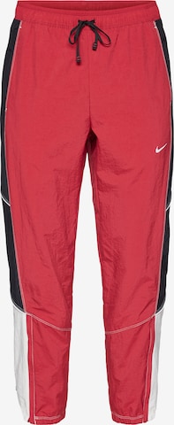 Pantaloni sportivi 'RETRO' di NIKE in rosso: frontale
