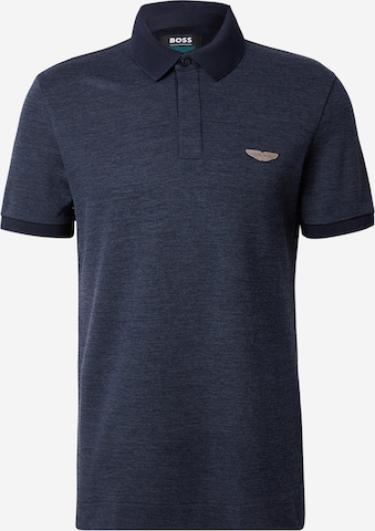 BOSS - Camisa 'C-Prout 242' em azul: frente