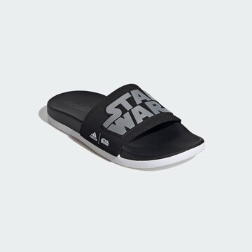 ADIDAS SPORTSWEAR Beach & swim shoe 'Adilette Star Wars' in Black