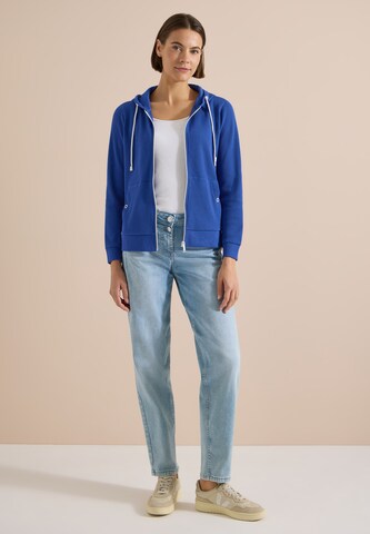 CECIL Sweatjacke in Blau