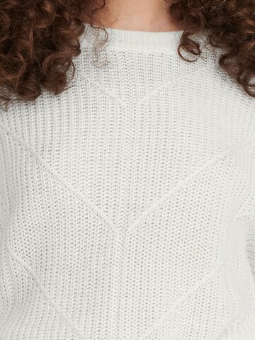 JDY Pullover 'LENETTE' in Weiß