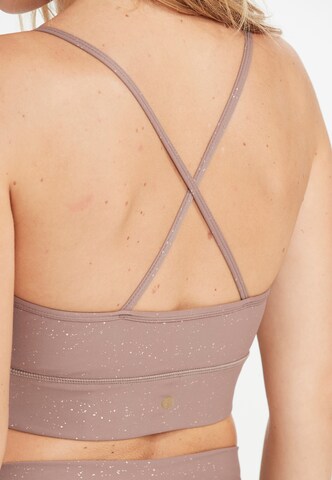 Athlecia Sports Bra 'Thinky' in Brown